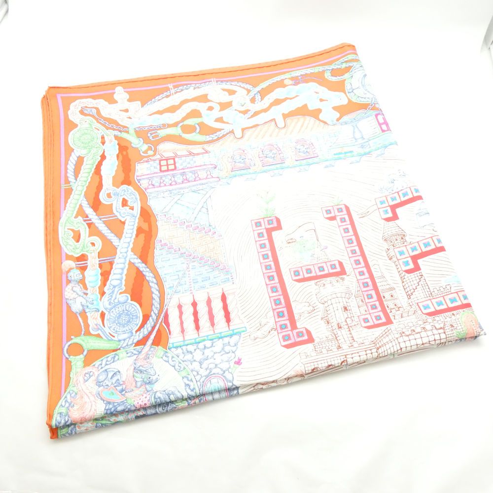 美品 HERMES エルメス Super Silk Quest スーパーシルククエスト