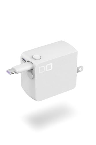 R★CIO NovaPort DUO? 45W Built in CORD REEL 65cm USB-C ケーブル内蔵 巻取り式 PD 急速充電器 2台同時充電 [NovaIntelligence NovaEngine搭載] ACアダプター 68165eb9