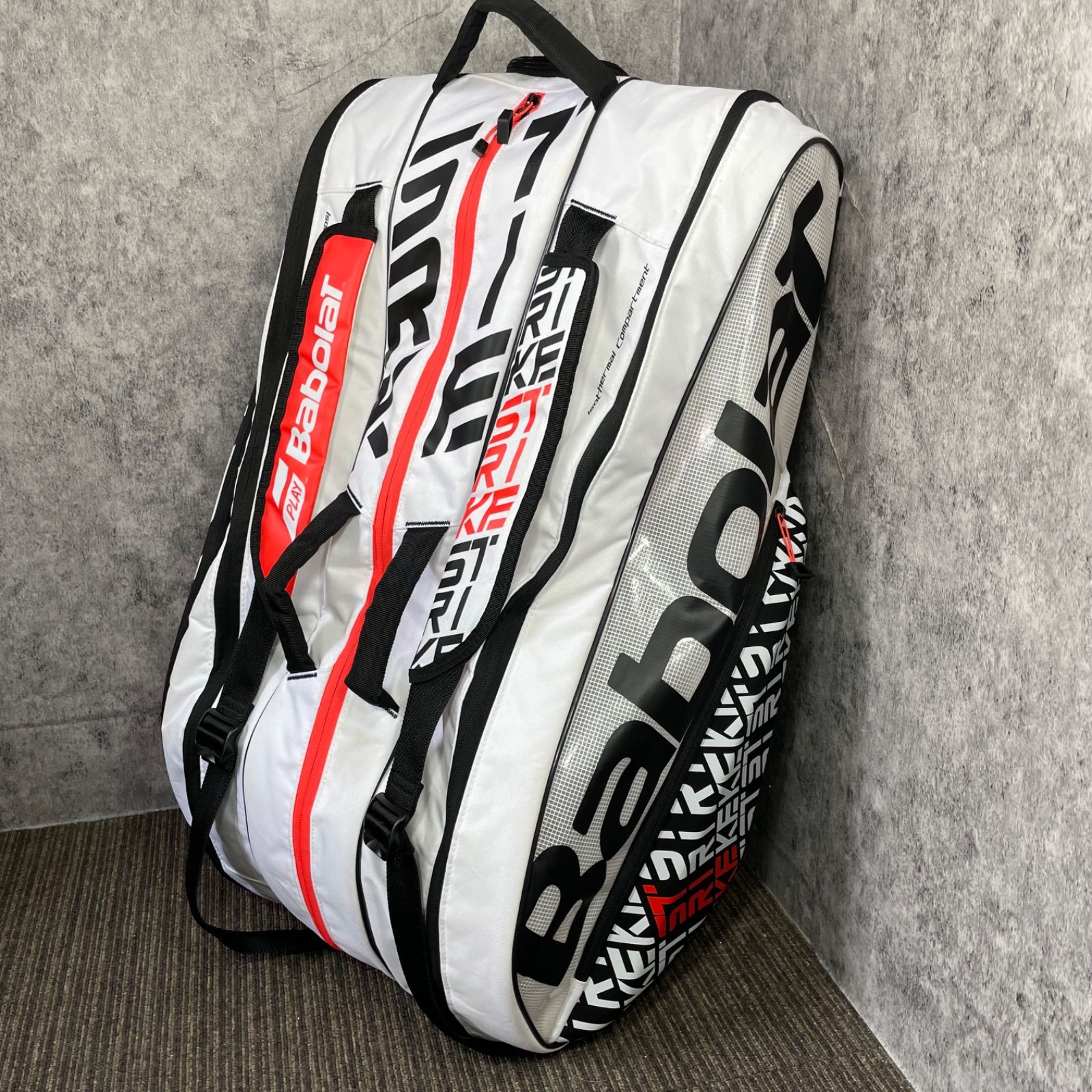 BabolaT バボラ ピュアストライク 12本収納 ラケットバッグ - メルカリ