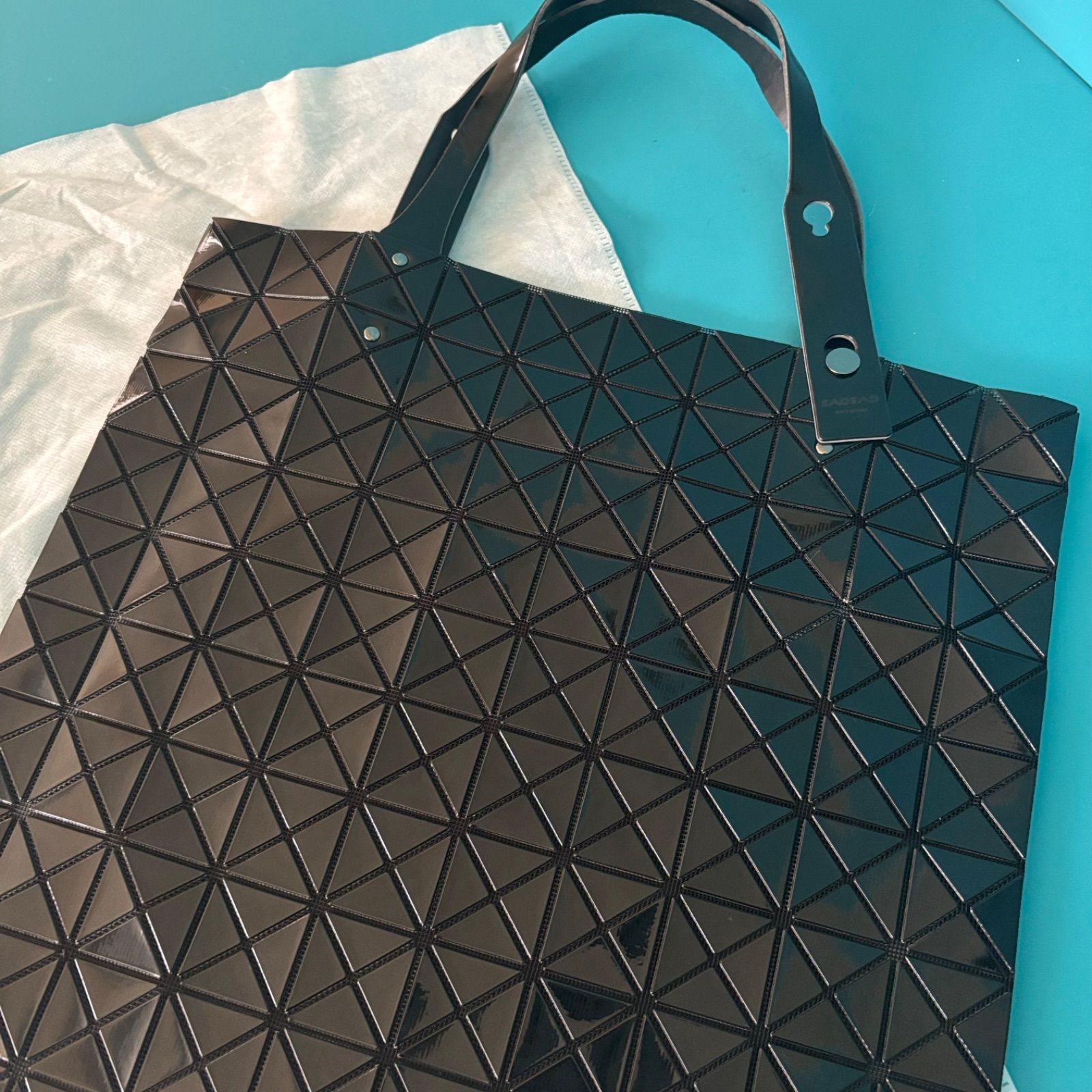 BAOBAO ISSEY MIYAKE バオバオ プリズム トートバッグ 黒 10×10 