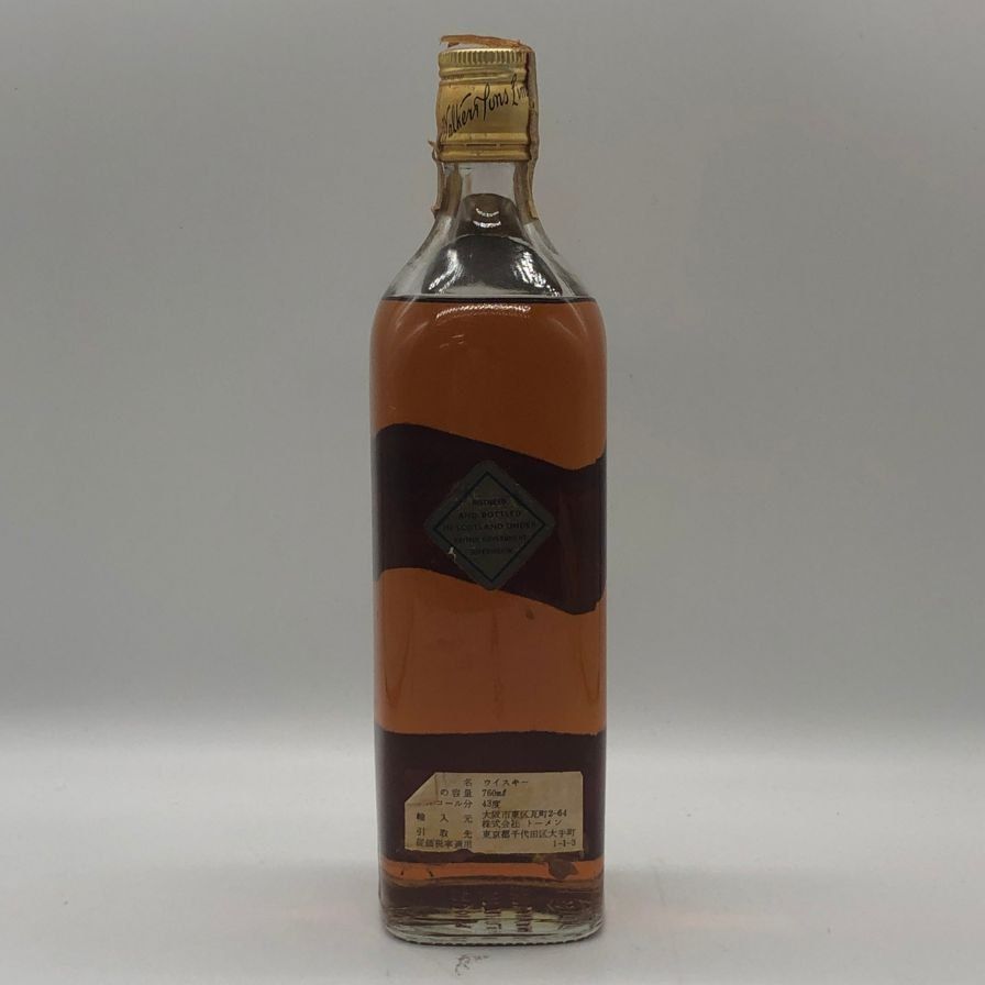 ジョニーウォーカー ブラックラベル 特級 金キャップ 760ml - メルカリ