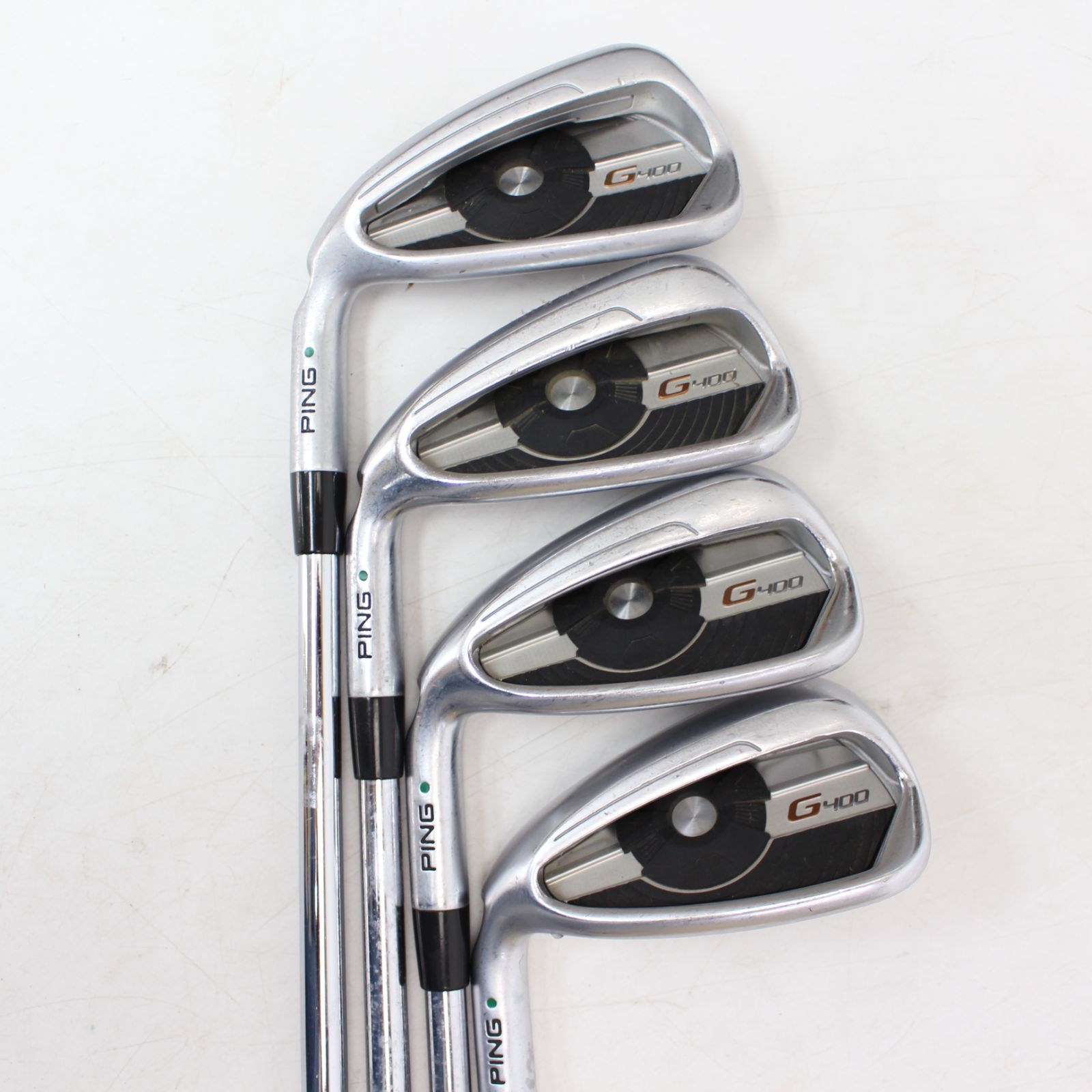 497)PING G400 レフティ アイアン4本セット Sフレックス MODUS3