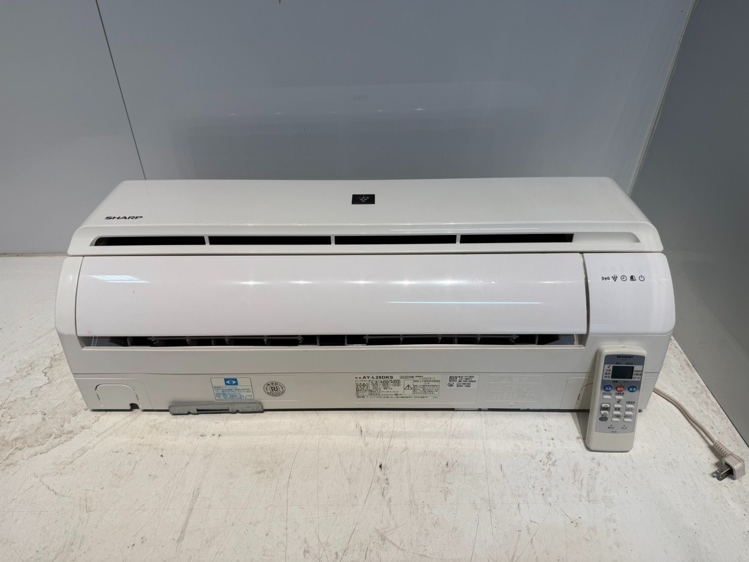 398　SHARP　2020年製エアコン　10～12畳用 398 SHARP 2020年製エアコン 10～12畳用 - メルカリ