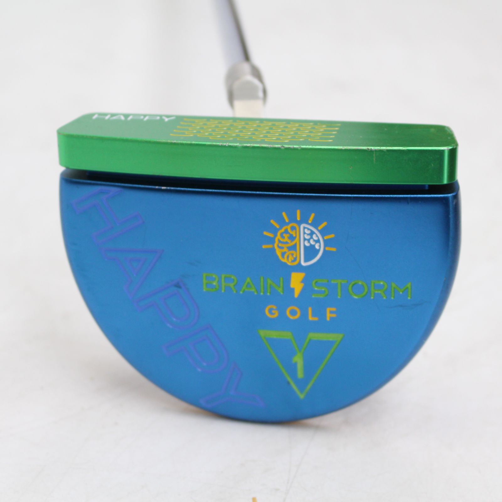 246)BRAIN STORM GOLF ハッピーパター マレット型