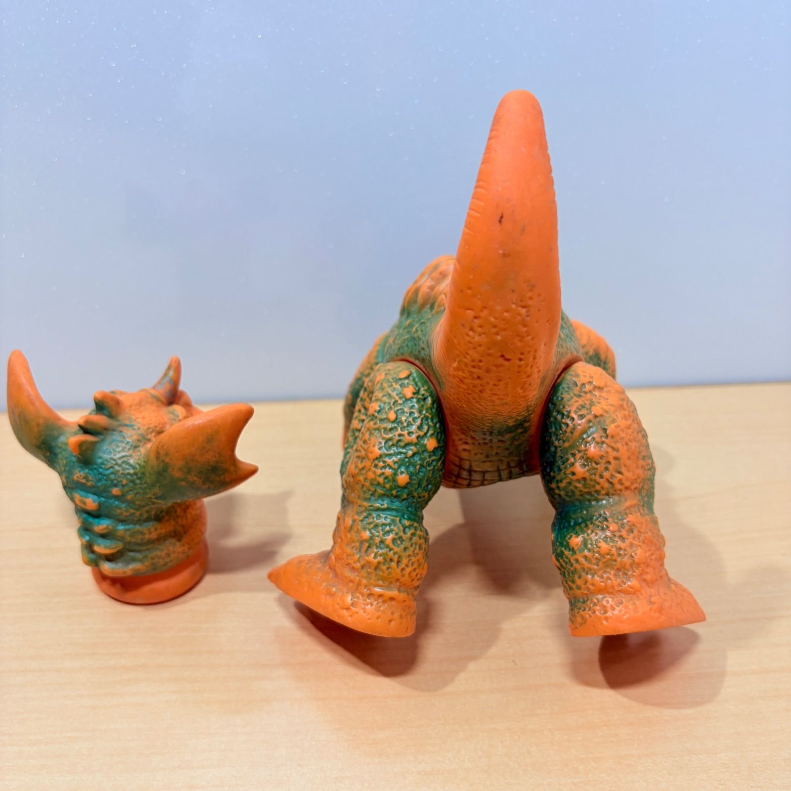 当時物】マルサン バラゴン ソフビ スタンダードサイズ 昭和レトロ