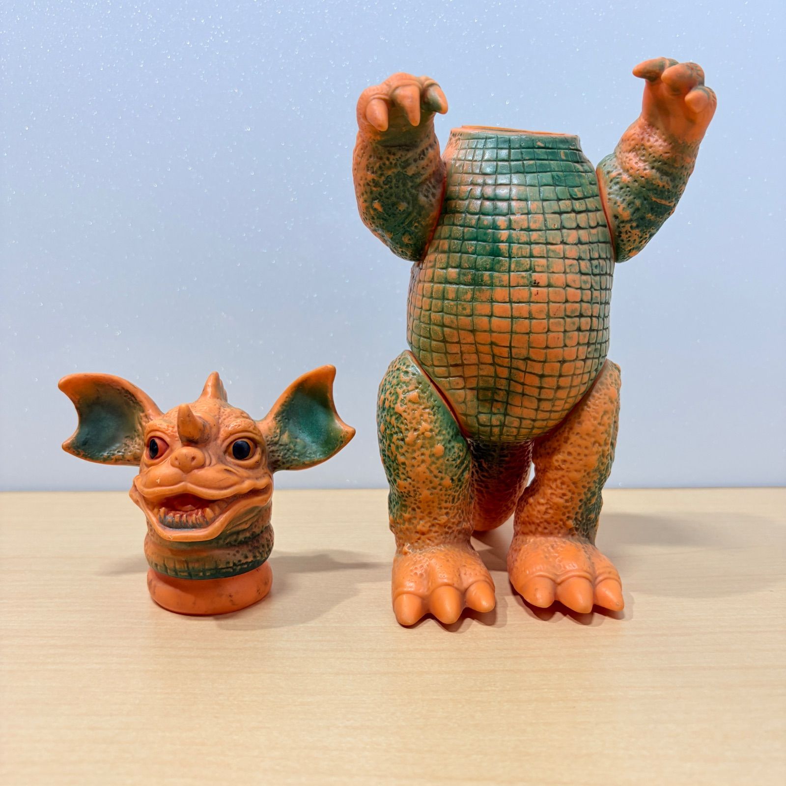 バラゴン　マルサン当時物スタンダードサイズ 当時物】マルサン バラゴン ソフビ スタンダードサイズ 昭和レトロ