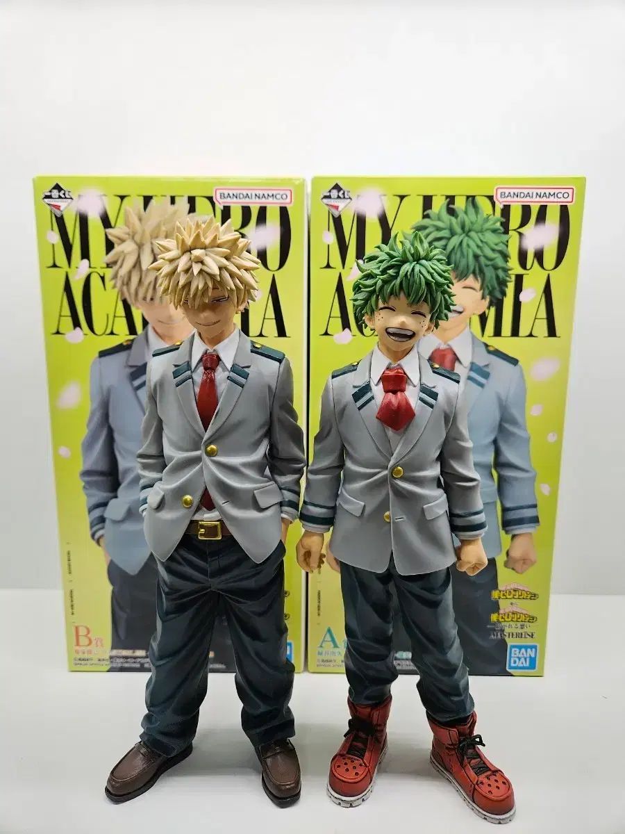 僕のヒーローアカデミア 一番くじ 緑谷 A、爆豪 B フィギュア まとめ