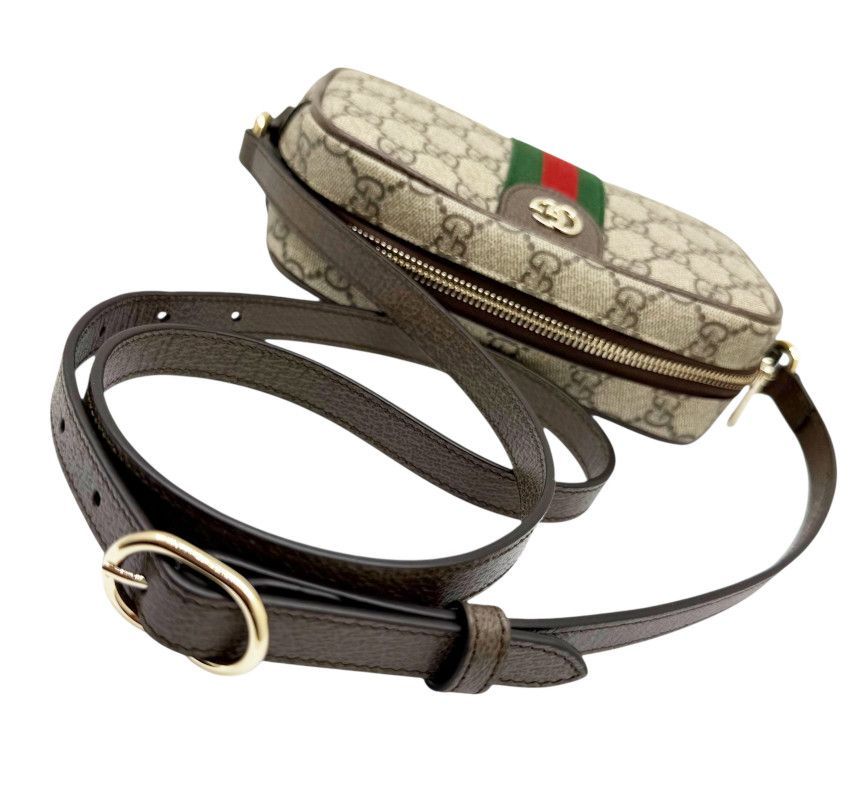 【中古】GUCCI オフィディア ショルダーバッグ GGスプリームキャンバス ブラウン スモール カメラバッグ 838480 ミニバッグ GGキャンバス ロゴ レディース メンズ ユニセックス 人気 【ブランドギャラリー東心斎橋店】