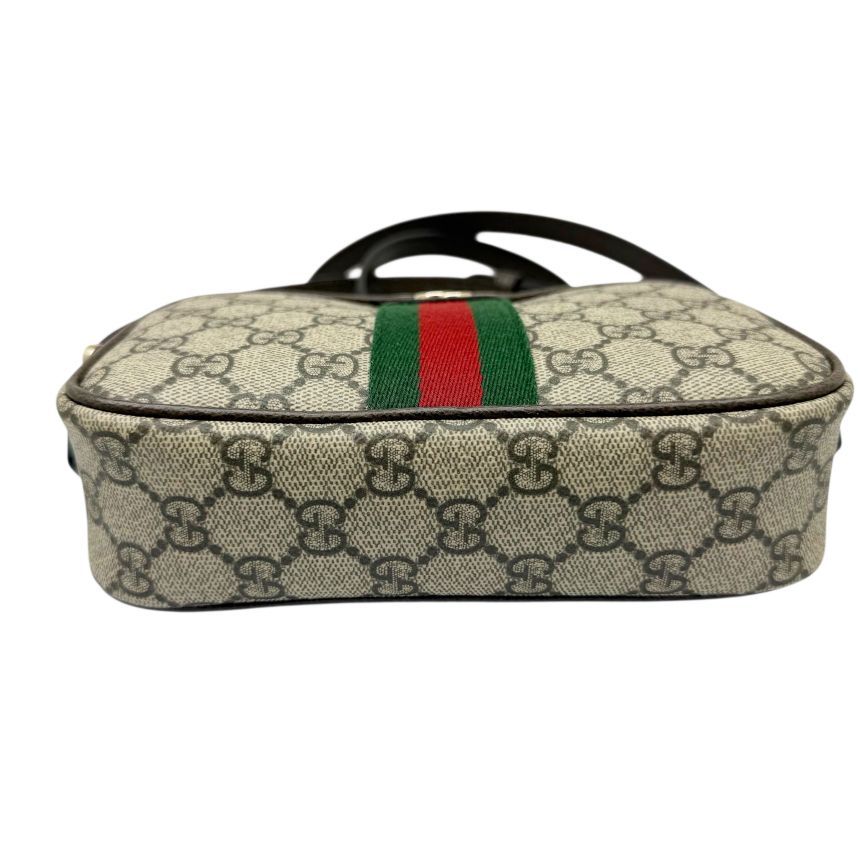 【中古】GUCCI オフィディア ショルダーバッグ GGスプリームキャンバス ブラウン スモール カメラバッグ 838480 ミニバッグ GGキャンバス ロゴ レディース メンズ ユニセックス 人気 【ブランドギャラリー東心斎橋店】