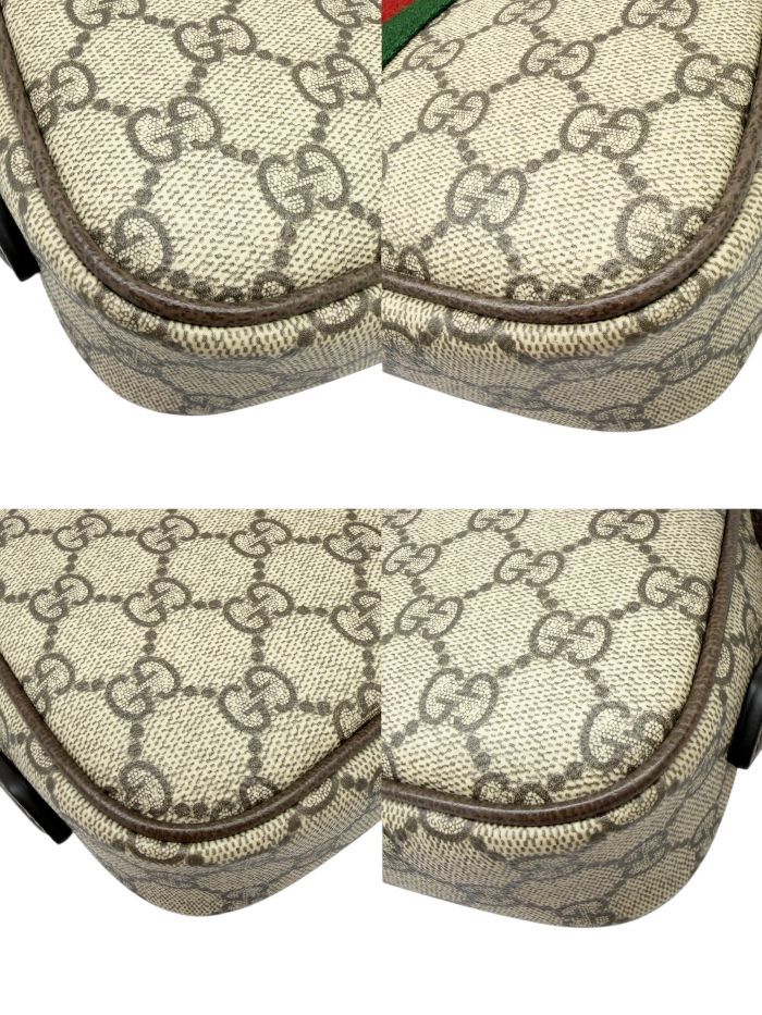 【中古】GUCCI オフィディア ショルダーバッグ GGスプリームキャンバス ブラウン スモール カメラバッグ 838480 ミニバッグ GGキャンバス ロゴ レディース メンズ ユニセックス 人気 【ブランドギャラリー東心斎橋店】