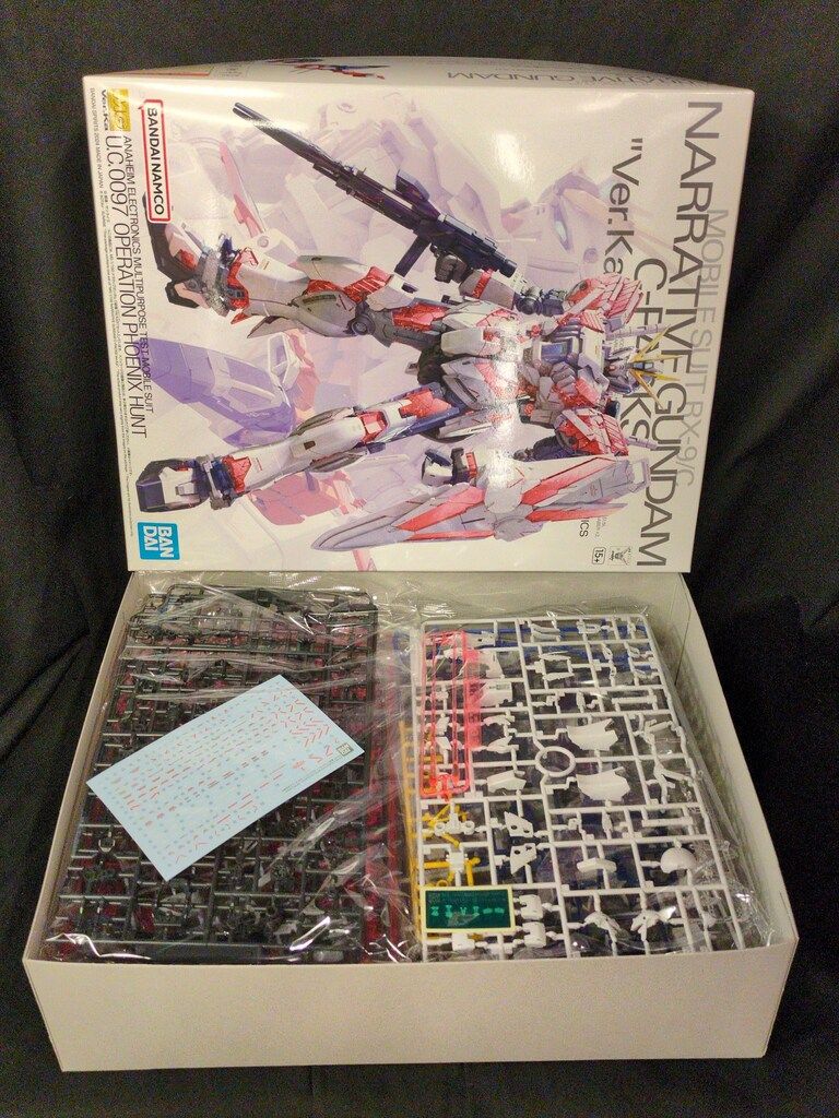 BANDAI SPIRITS MG 1/100 機動戦士ガンダムNT ナラティブガンダム C装備 Ver.Ka