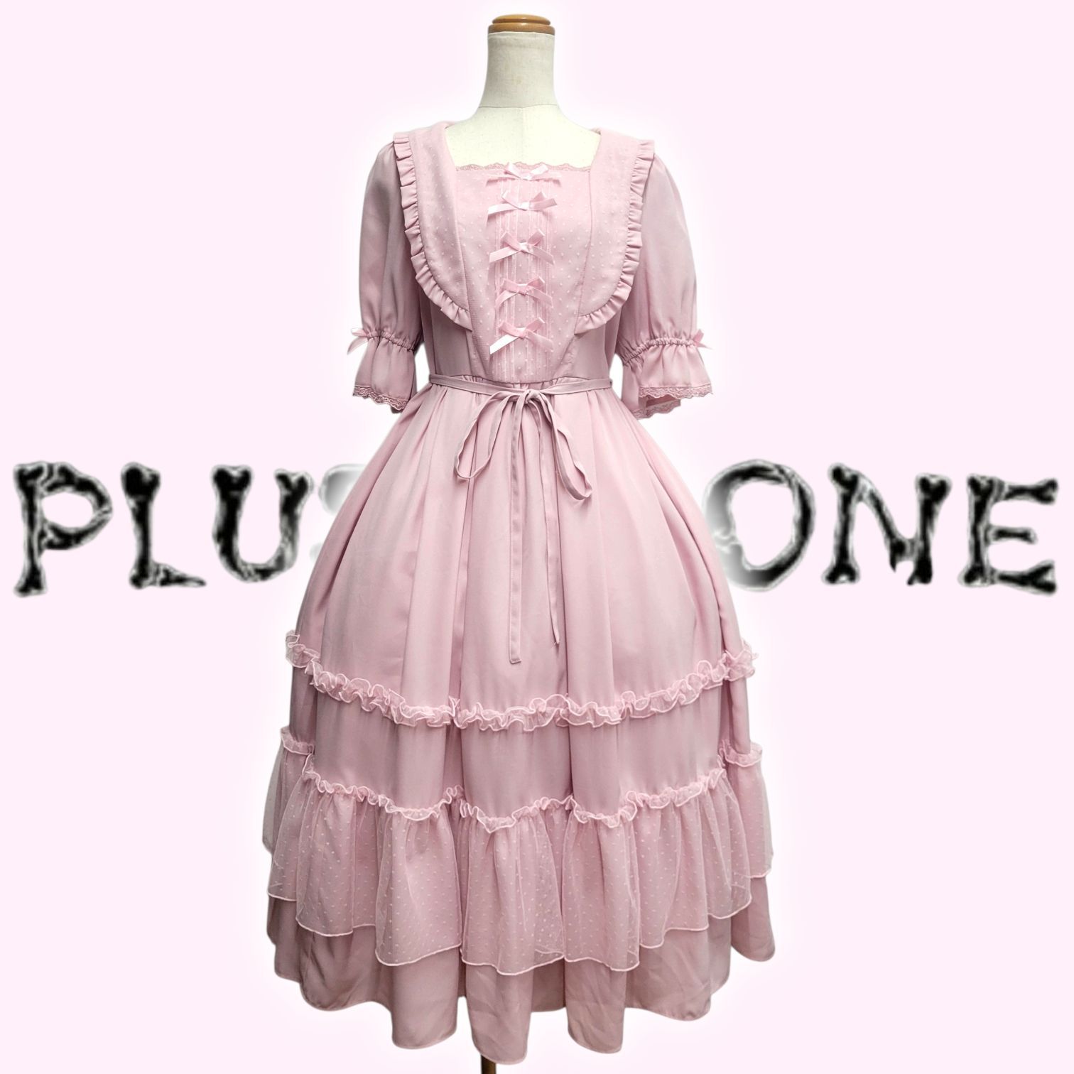 【axes femme kawaii】プチリボンワンピース