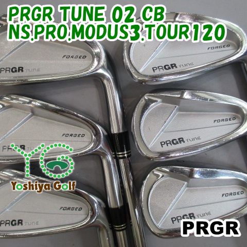 アイアン プロギア PRGR TUNE 02 CB/NS.PRO.MODUS3.TOUR120/S/0[150773]