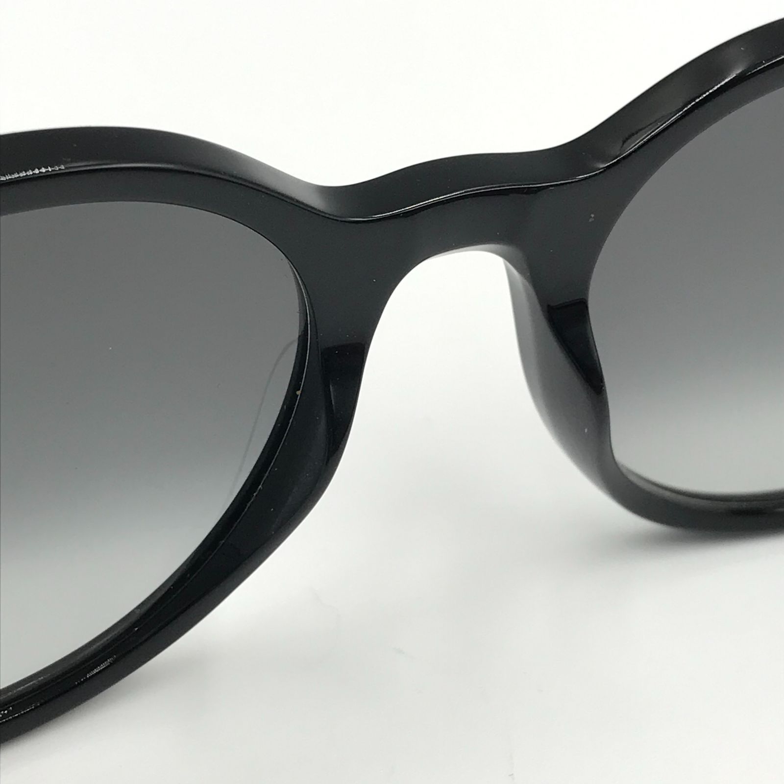 ■【超美品】SAINT LAURENT PARIS サンローラン ラウンドサングラス 黒　ブラック