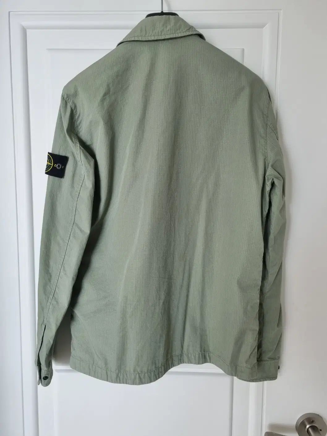 百貨店購入 STONE ISLAND ストーンアイランド 十字架 オーバーサイズシャツ 十字軍 シャツ ジャケット m