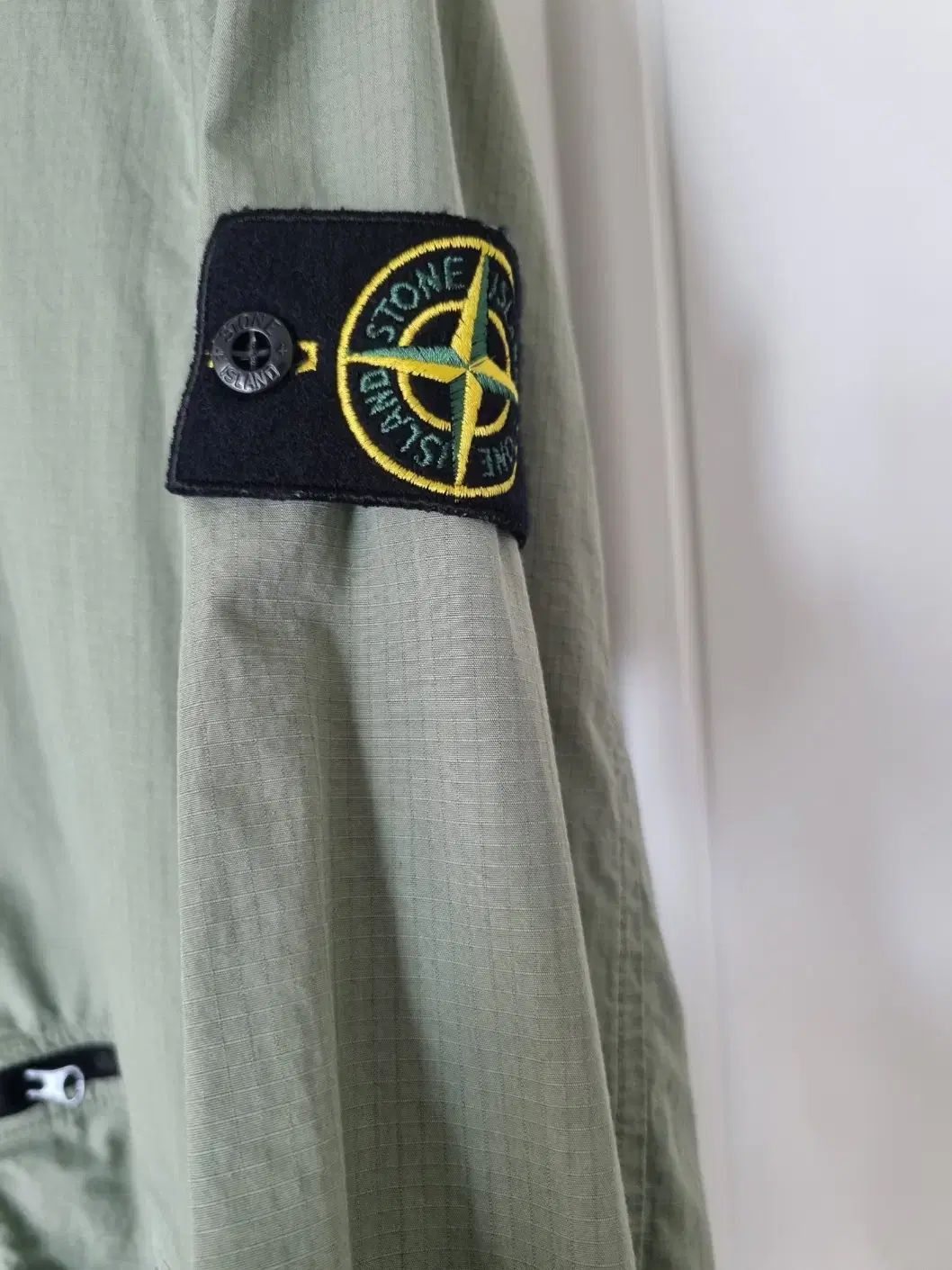 百貨店購入 STONE ISLAND ストーンアイランド 十字架 オーバーサイズシャツ 十字軍 シャツ ジャケット m