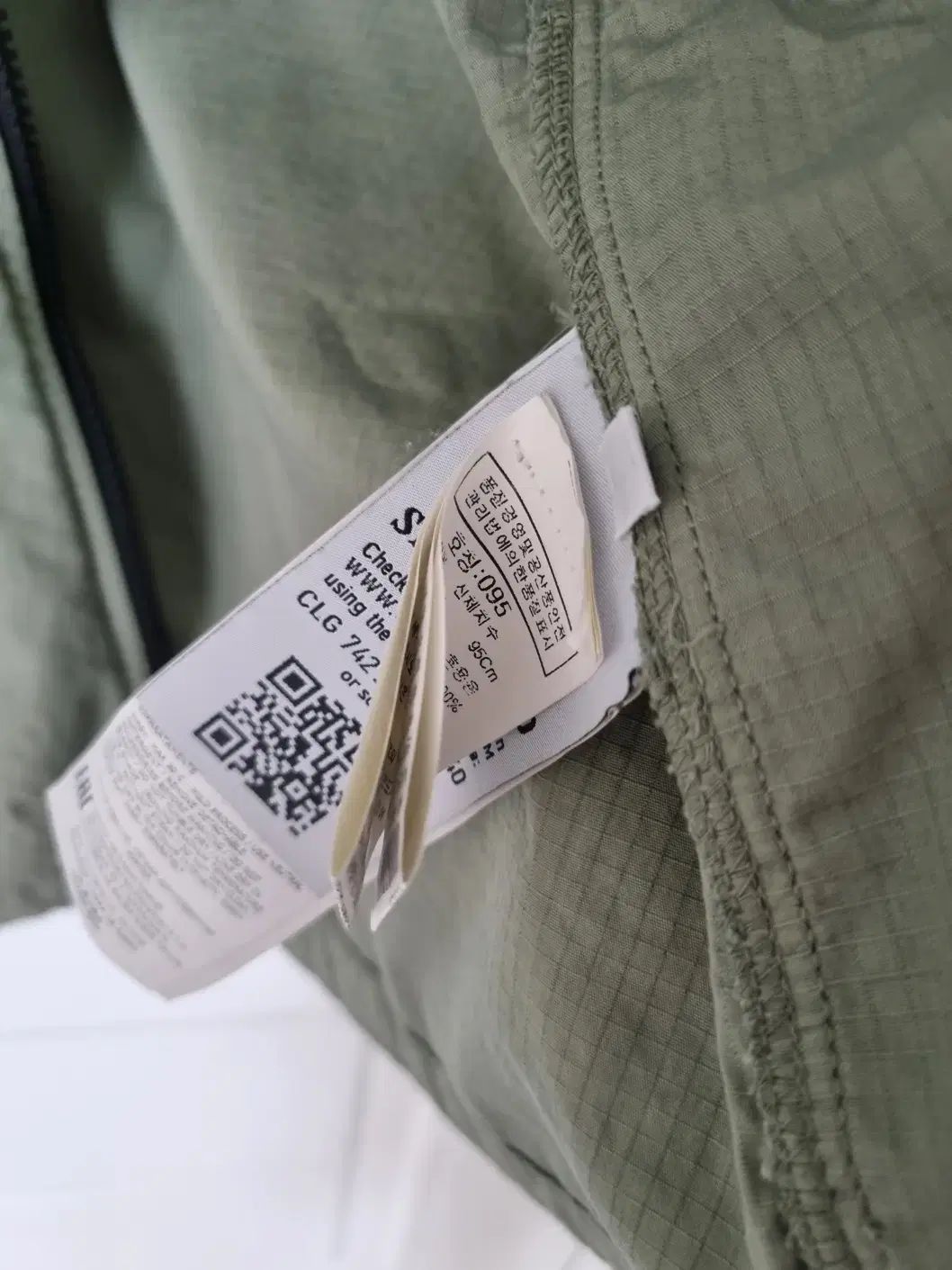 百貨店購入 STONE ISLAND ストーンアイランド 十字架 オーバーサイズシャツ 十字軍 シャツ ジャケット m