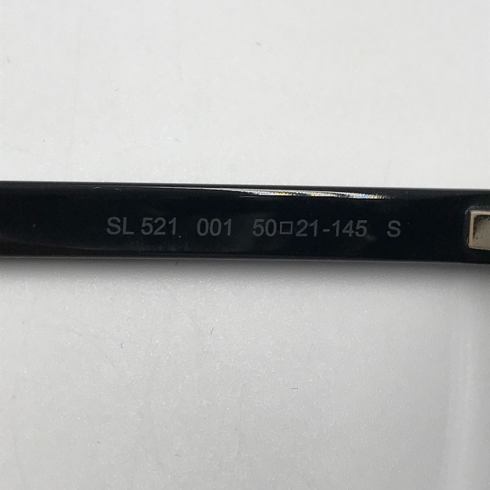 ■【超美品】SAINT LAURENT PARIS サンローラン ラウンドサングラス 黒　ブラック