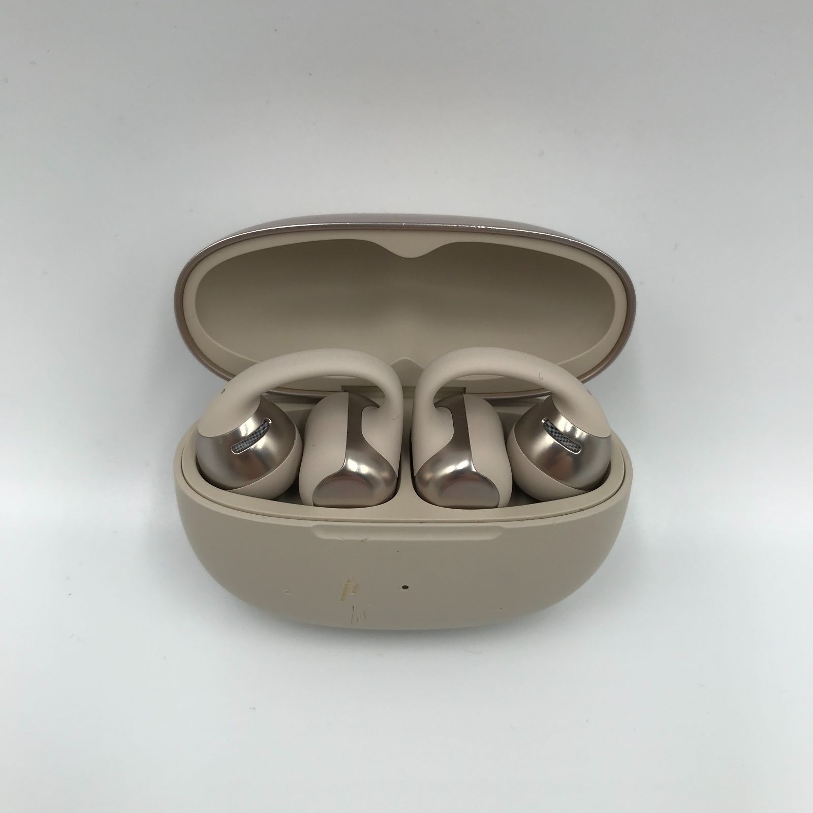 □Shokz OpenDots ONE 完全ワイヤレスイヤホン ゴールド/ベージ - メルカリ