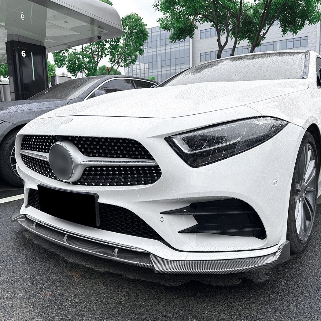 メルセデス・ベンツ CLSクラス CLS-Class C257 前期 2018-2021 AMGフロントバンパー対応 フロントリップスポイラー 前唇 フロントアンダーガーニッシュ ピアノブラック カーボン調 前まわりを引き締めるスポーティデザイン 外装パーツ メルセデス・ベンツ CLSクラス CLS-Class C257 前期 2018-2021 AMGフロントバンパー対応 フロントリップスポイラー 前唇 フロントアンダーガーニッシュ ピアノブラック カーボン調 前まわりを引き締めるスポーティデザイン 外装パーツ