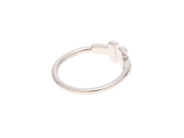 TIFFANY&Co. ティファニー ジュエリー Tワイヤー 68650801 リング・指輪 K18ホワイトゴールド K18WG ダイヤモンド レディース【中古】 TIFFANY&Co. ティファニー ジュエリー Tワイヤー 68650801 リング・指輪 K18ホワイトゴールド K18WG ダイヤモンド レディース【中古】