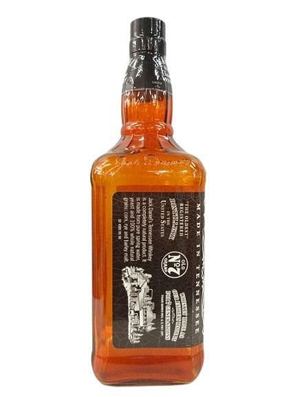 JACK DANIEL'S ジャックダニエル 特大サイズ ボトルディスプレイ ガラス製 オレンジ系