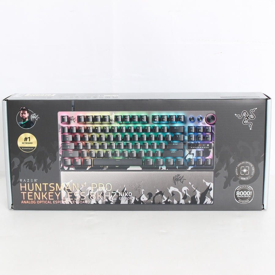 【新品未開封】Razer Huntsman V3 Pro Tenkeyless 8KHz Niko Edition RZ03-05521500-R3M1 ゲーミングキーボード レイザー 本体