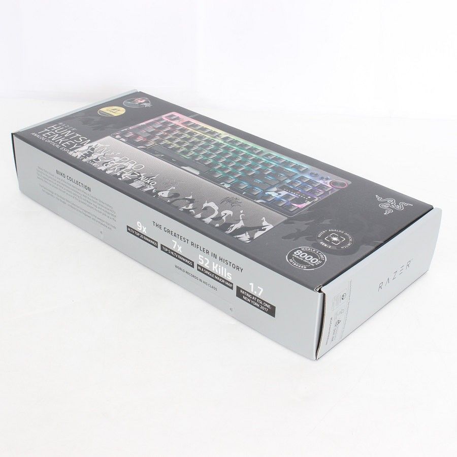 【新品未開封】Razer Huntsman V3 Pro Tenkeyless 8KHz Niko Edition RZ03-05521500-R3M1 ゲーミングキーボード レイザー 本体 【新品未開封】Razer Huntsman V3 Pro Tenkeyless 8KHz Niko Edition RZ03-05521500-R3M1 ゲーミングキーボード レイザー 本体