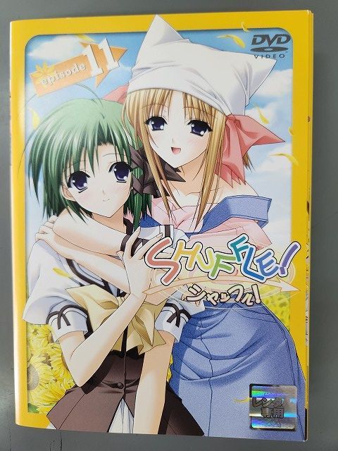 xs889 レンタルUP○DVD SHUFFLE！ シャッフル 1～11巻セット ※ケース無