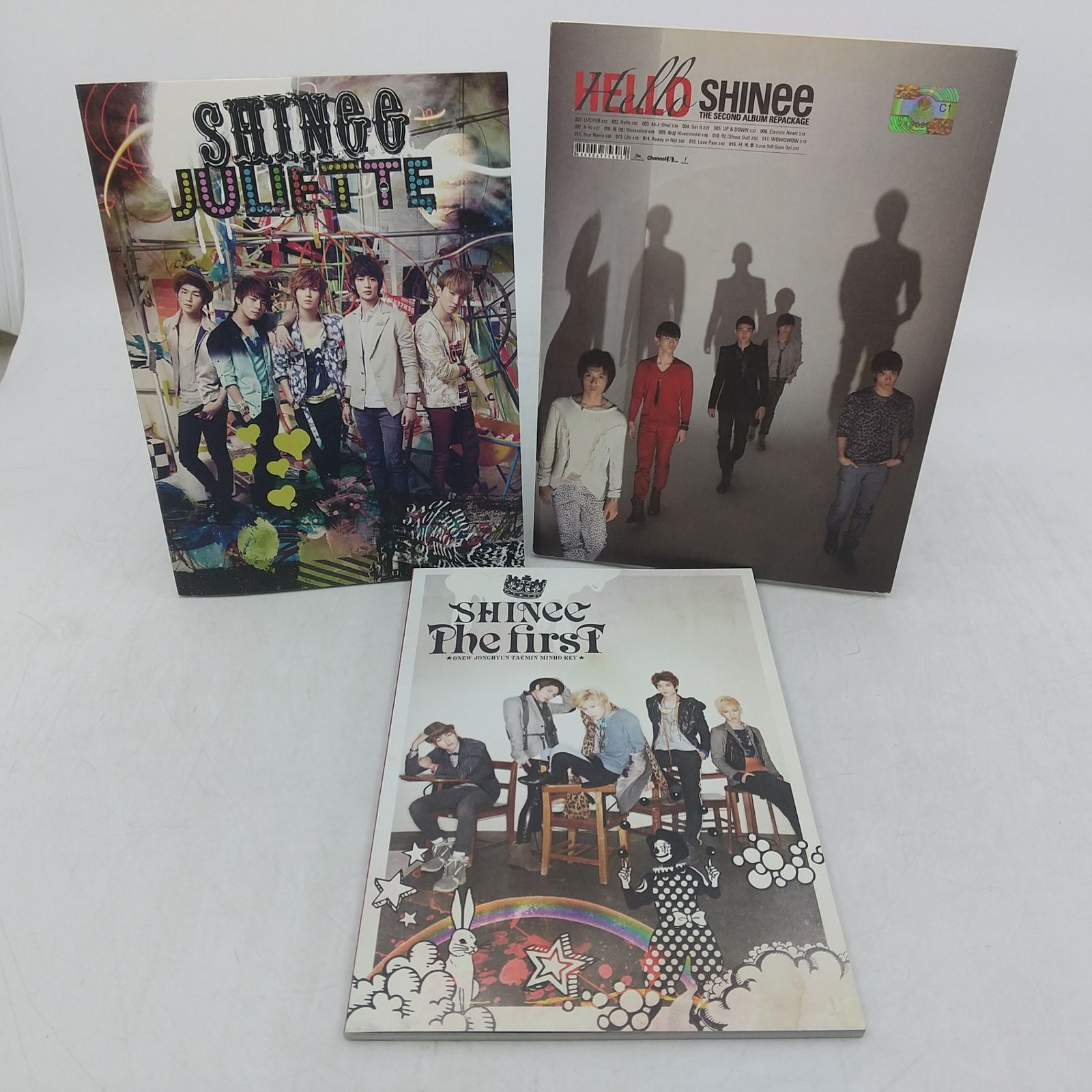 SHINee CD DVDまとめ売り㊲ まとめ売り】SHINee CD＋DVD 3点まとめ売り Hello JULIETTE The first