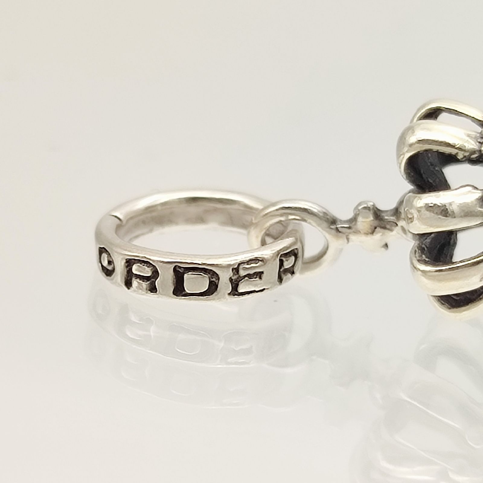 美品】ROYALORDER ロイヤルオーダー タイニークラウンペンダントトップ