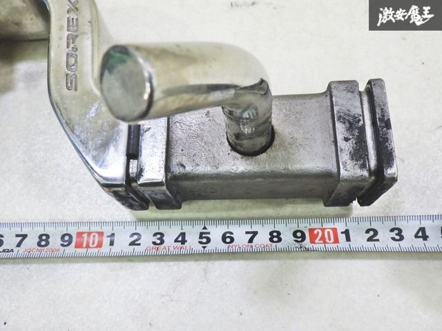 【曲がり無し】SOREX ソレックス 汎用 ヒッチメンバー ヒッチマウント ステンレス製　ボールマウントのみ 即納