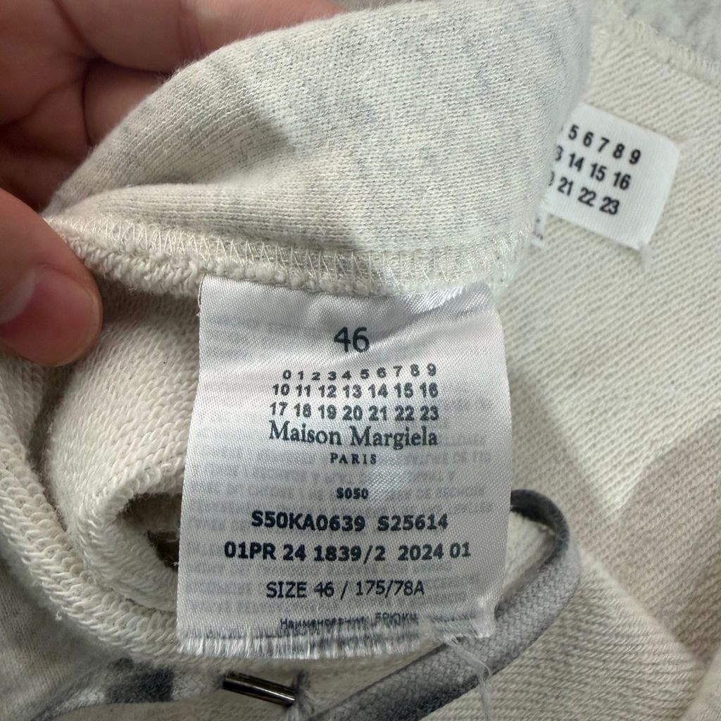 Maison Margiela メゾンマルジェラ Cut Off Sweat Pants S50KA0639 S25614 スウェットパンツ アイボリー size:46 【表参道B06】 Maison Margiela メゾンマルジェラ Cut Off Sweat Pants S50KA0639 S25614 スウェットパンツ アイボリー size:46 【表参道B06】