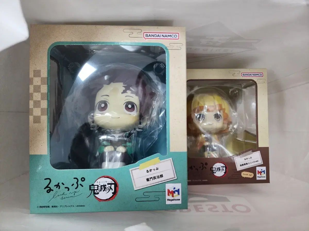 まとめ売り) 未開封 鬼滅の刃 룩업 竈門 炭治郎+我妻 善逸