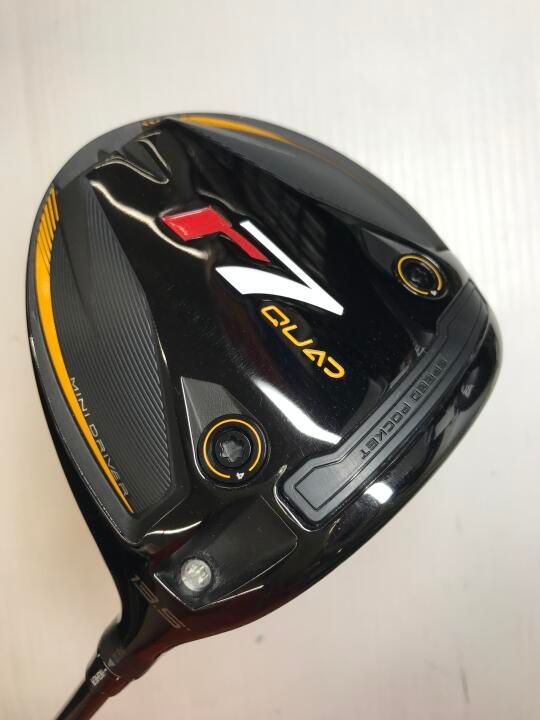 テーラーメイド　r7 QUAD MINI DRIVER　13.5度　Diamana SILVER TM55(r7 QUAD)　Sフレックス　ドライバー　中古【最短即日発送】