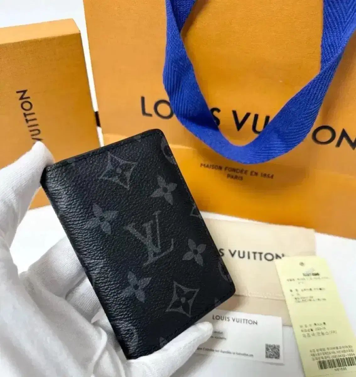 (正規品)(新品フルセット)Louis Vuitton ルイヴィトン モノグラム エクリプス オーガナイザー カードウォレット