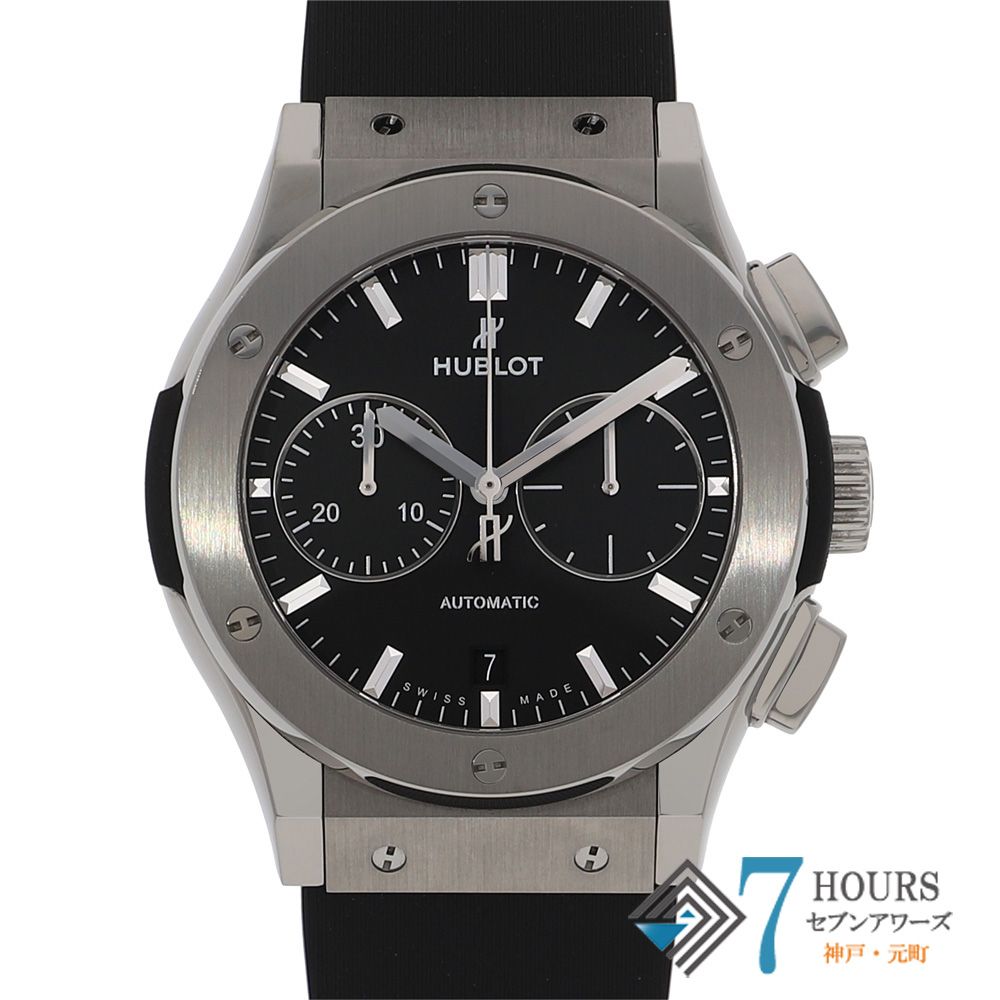 141428 HUBLOT ウブロ 521.NX.1171.RX ブラック チタン ラバー 自動巻き 純正ボックス