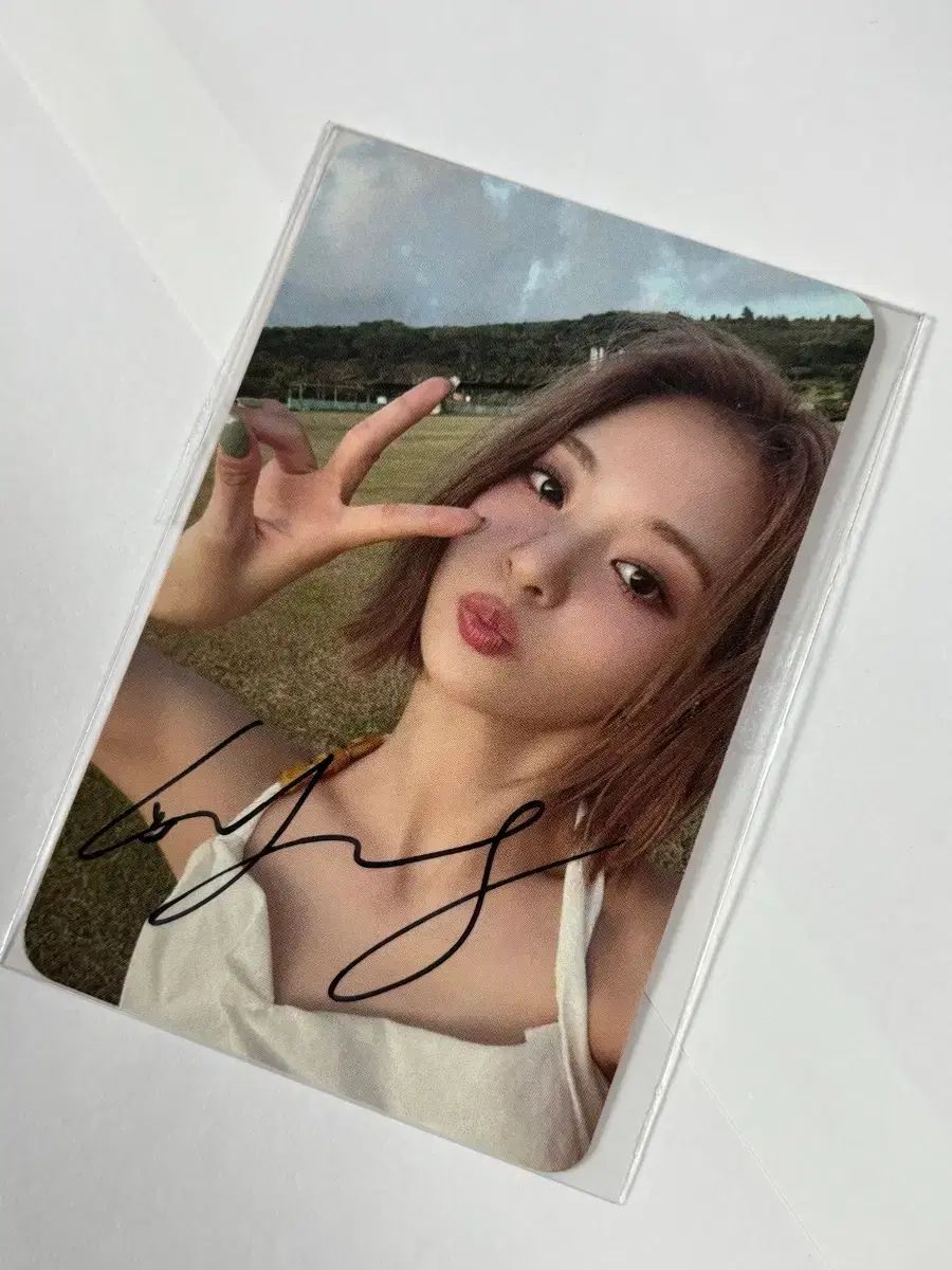 fromis_9(プロミスナイン・プミナ) イ・ナギョン(LEE NAGYUNG) サイン入りトレカ サイン入りフォートカード (Stay This Way ミニファンミーティング) 出品