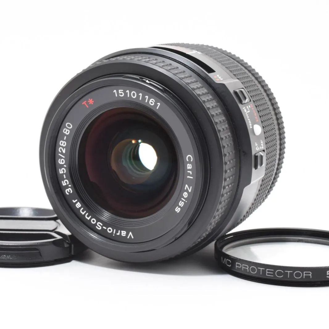 【良品】Carl Zeiss Vario-Sonnar 28-80mm F3.5-5.6 Contax Nマウント 標準ズーム フィルター付