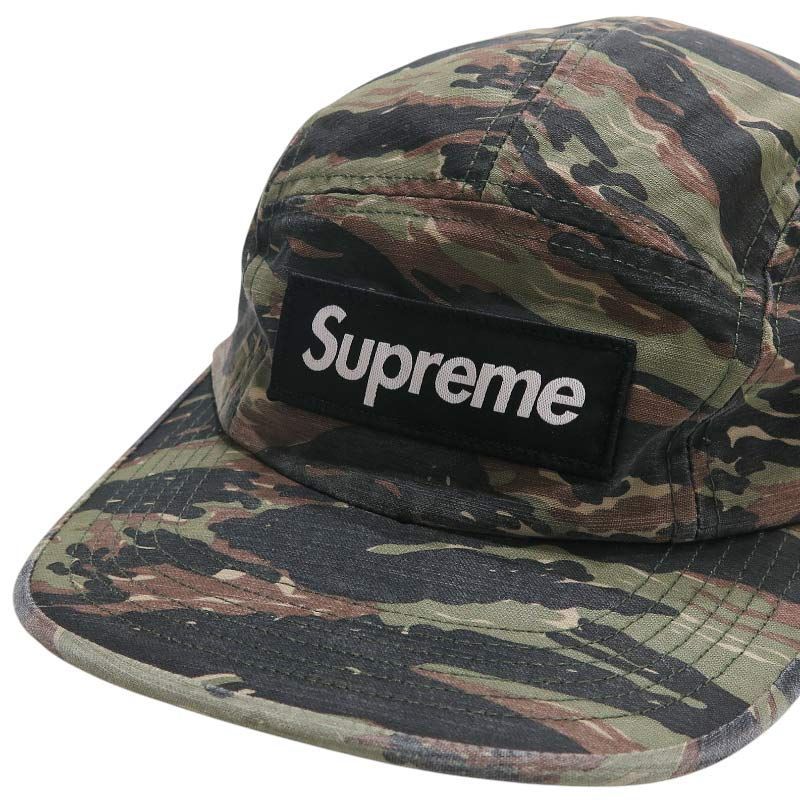 新品同様 SUPREME シュプリーム 24SS MILITARY CAMP CAP ミリタリー