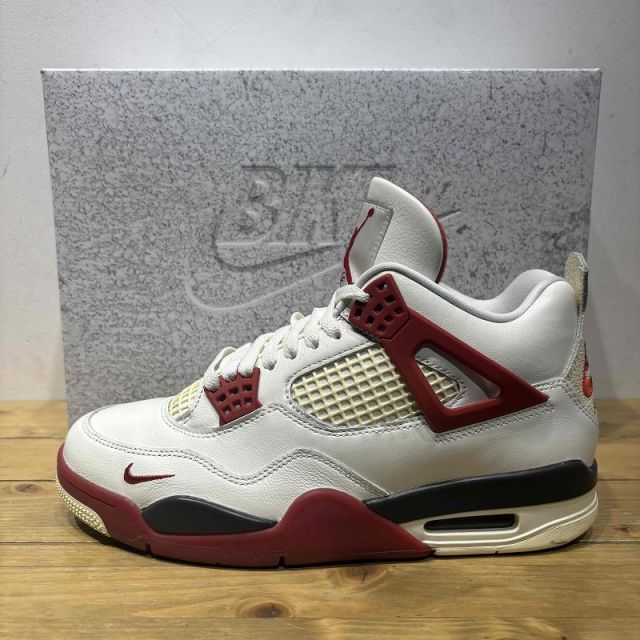 NIKE 2026 NIGEL SYLVESTER AIR JORDAN 4 RETRO 26.5cm IQ8055-100 ナイキ ナイジェルシルベスター エアジョーダン4レトロ ブレッド スニーカー 心斎橋店