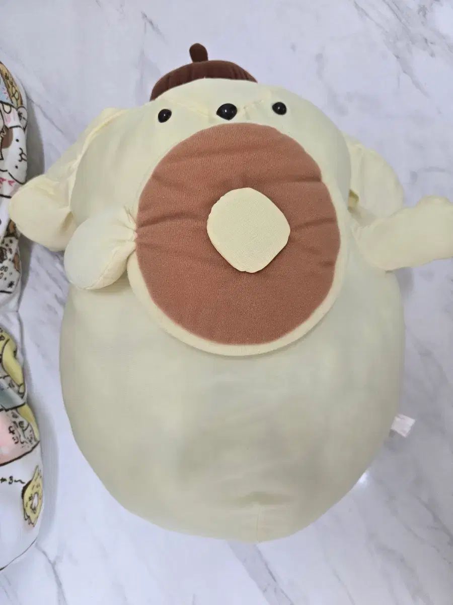 15年 ポムポムプリン HOT Face the Sun ケーキ 大型 ぬいぐるみ