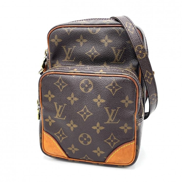 LOUIS VUITTON（ルイヴィトン）アマゾン ヴィンテージ ショルダーバッグ モノグラムキャンバス ブラウン レディース M45236【中古】