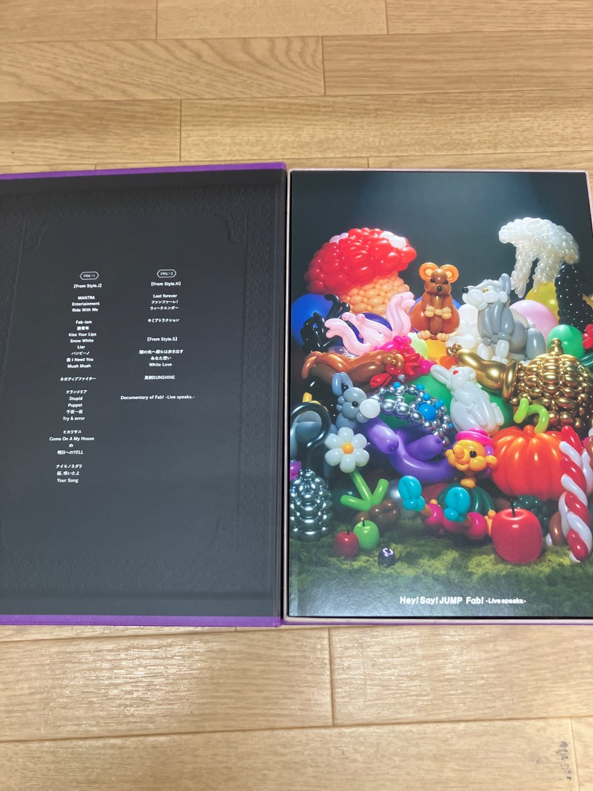 ☆【Blu-ray】Hey! Say! JUMP Fab! -Live speaks.- 完全受注生産限定盤