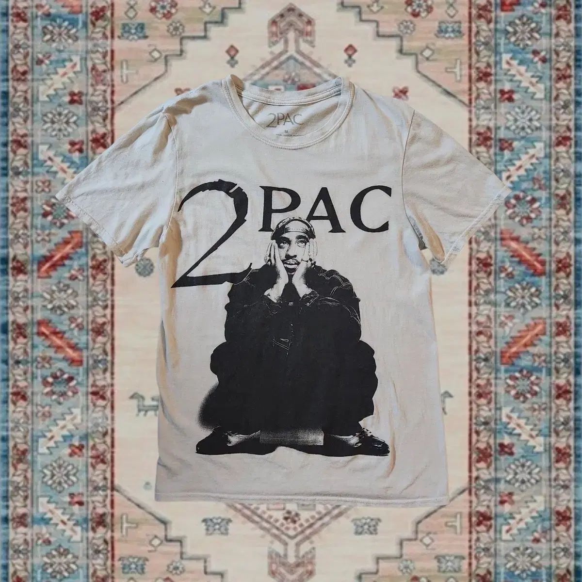 2PAC トゥーパック Changes ヴィンテージ グラフィック Tシャツ M