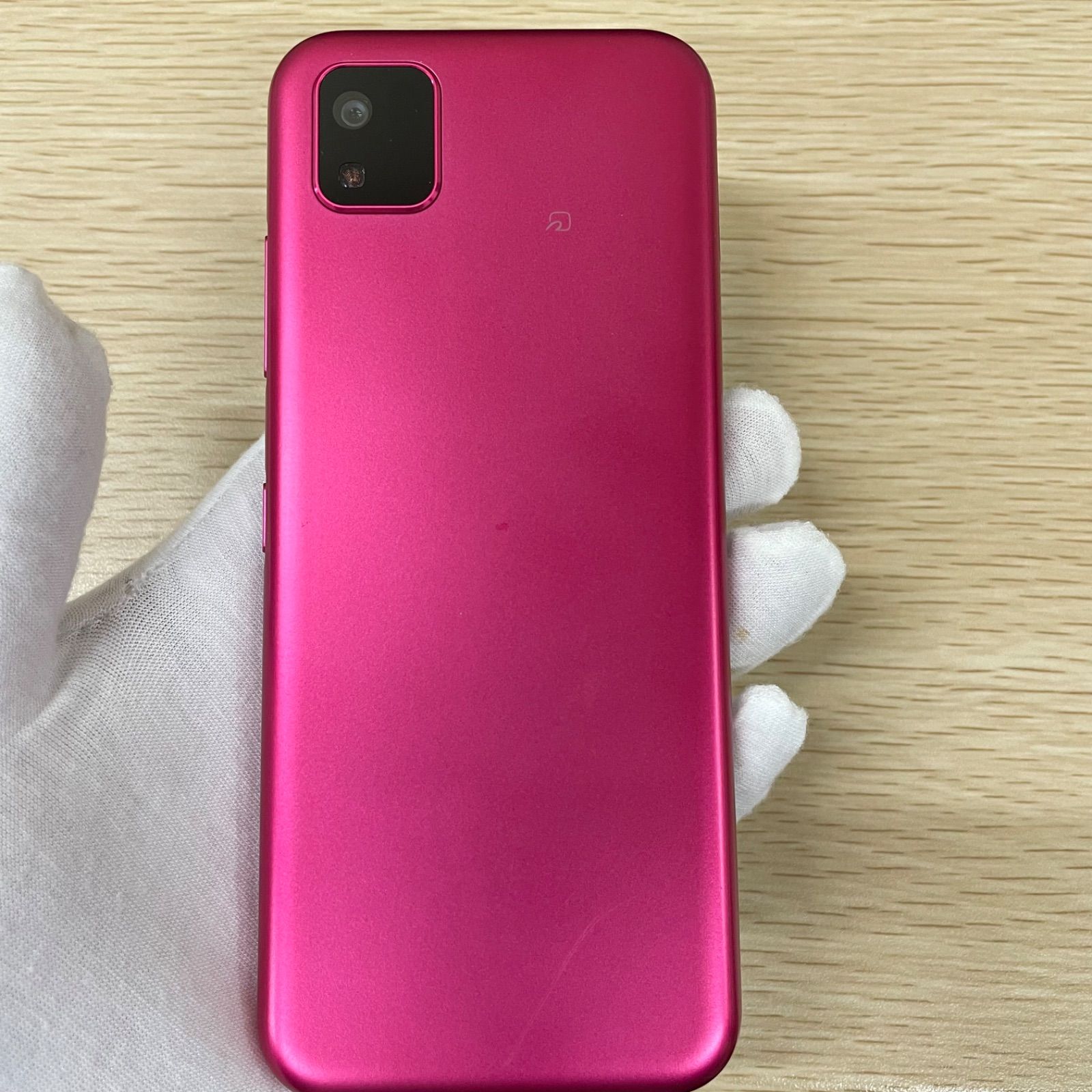 かんたんスマホ3 A205KC マゼンタ 64GB SIMフリー - メルカリ