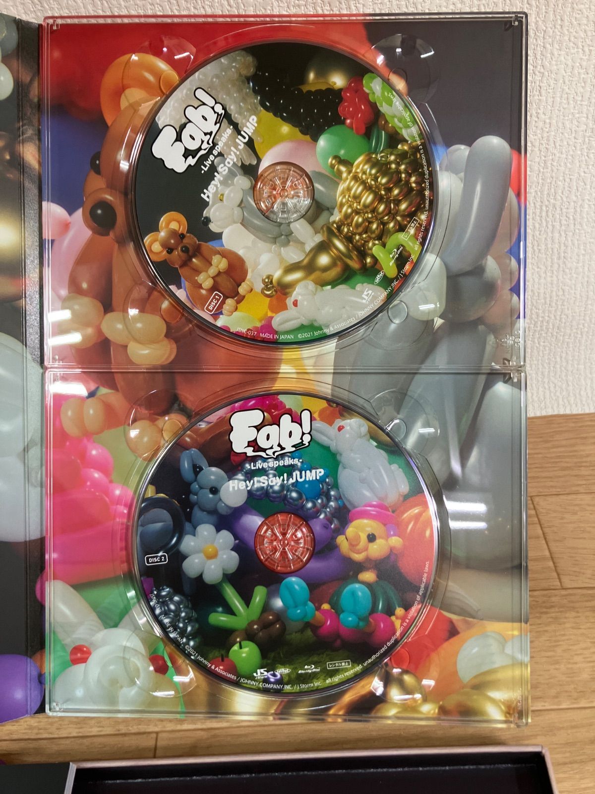 ☆【Blu-ray】Hey! Say! JUMP Fab! -Live speaks.- 完全受注生産限定盤