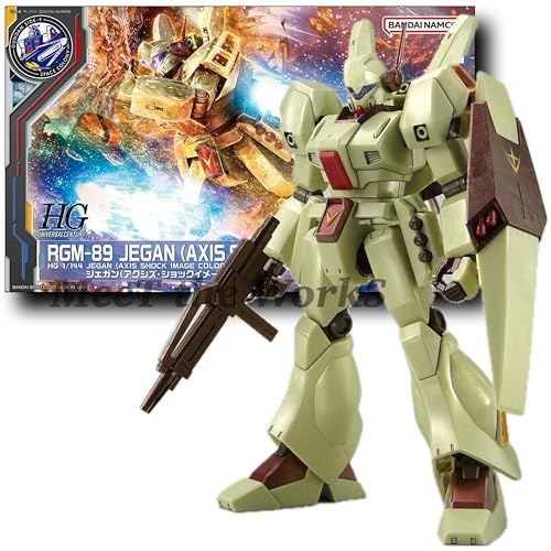 【HG】 1/144 ジェガン (アクシズ・ショックイメージカラー) 機動戦士 逆襲のシャア SIDE-F限定 ららぽーと福岡限定ｍａ