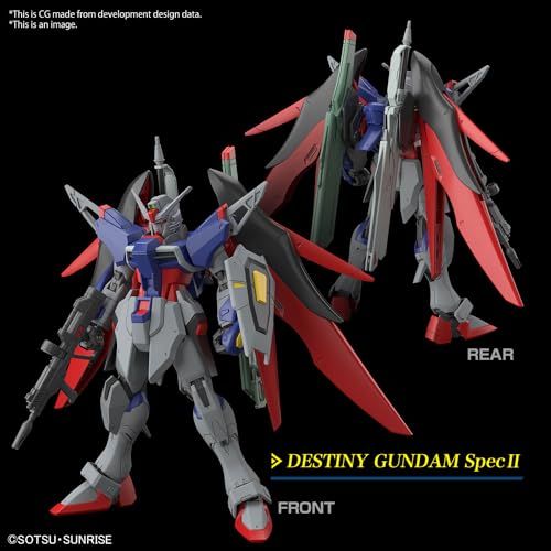 BANDAI SPIRITS(バンダイスピリッツ) HG 機動戦士ガンダムSEED FREEDOM デスティニーガンダムSpec?&ゼウスシルエット 1/144スケール 色分け済みプラモデルｍａ