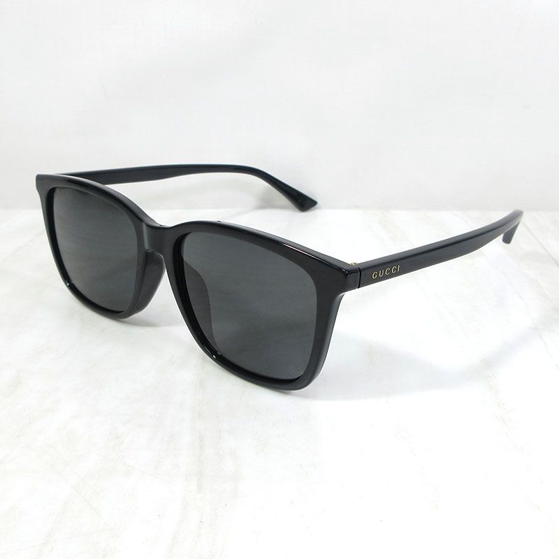 【三重本店】 中古 GUCCI | グッチ GG0404SA-001 スクエアシェイプ サングラス サイズ：57□17-150 カラー：ブラック 【135】